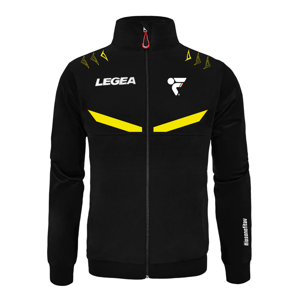 Chaqueta con cremallera bicolor - Fitav