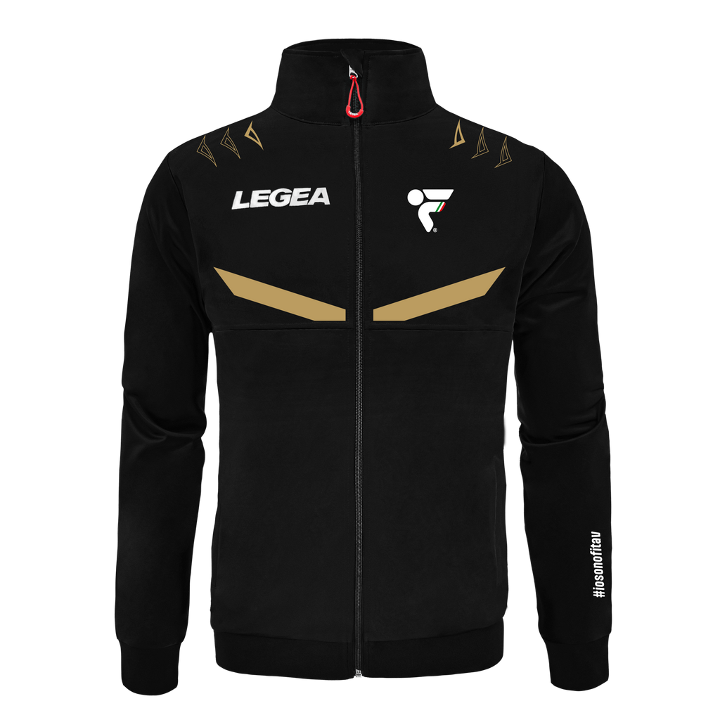 Chaqueta con cremallera bicolor - Fitav