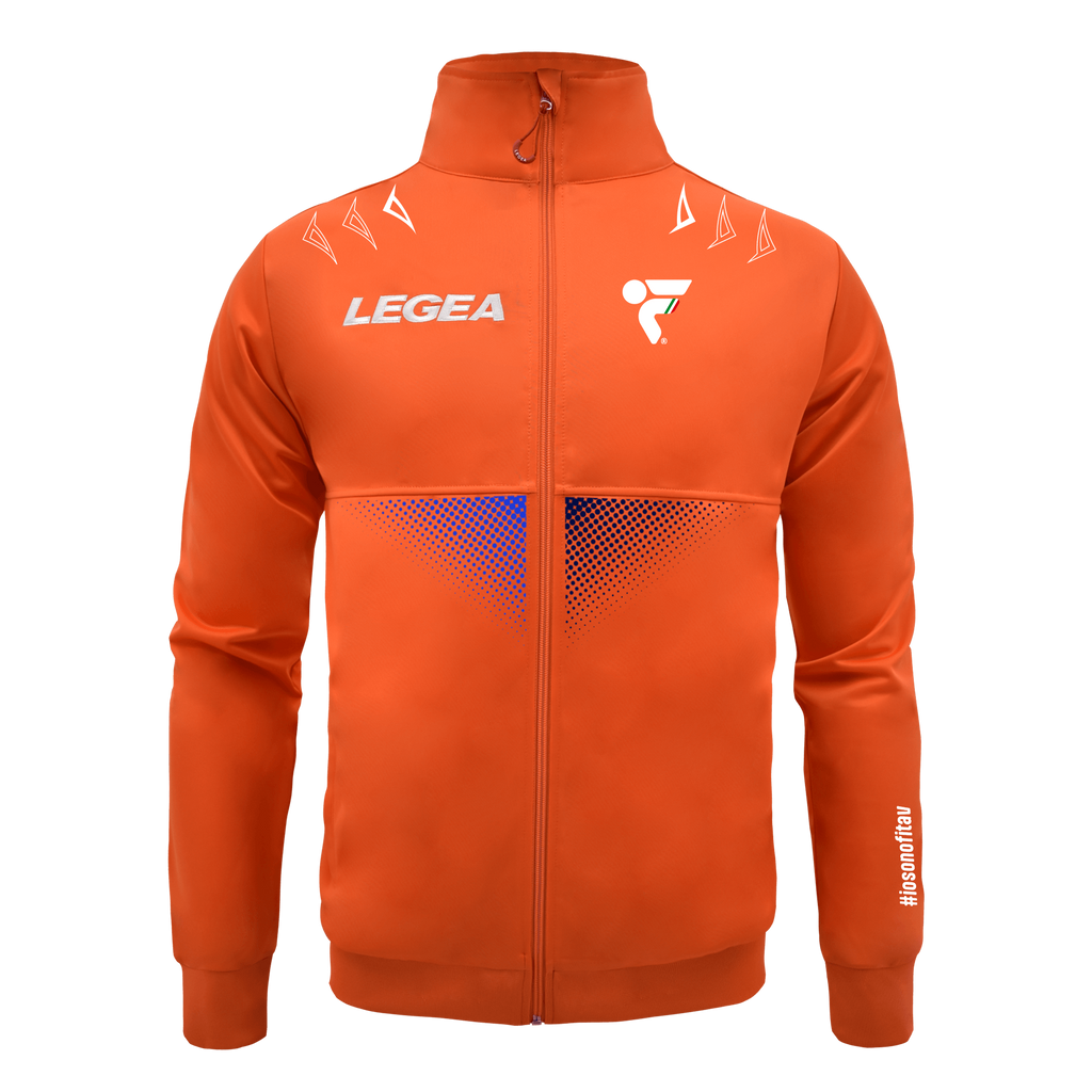 Chaqueta con cremallera tricolor - Fitav