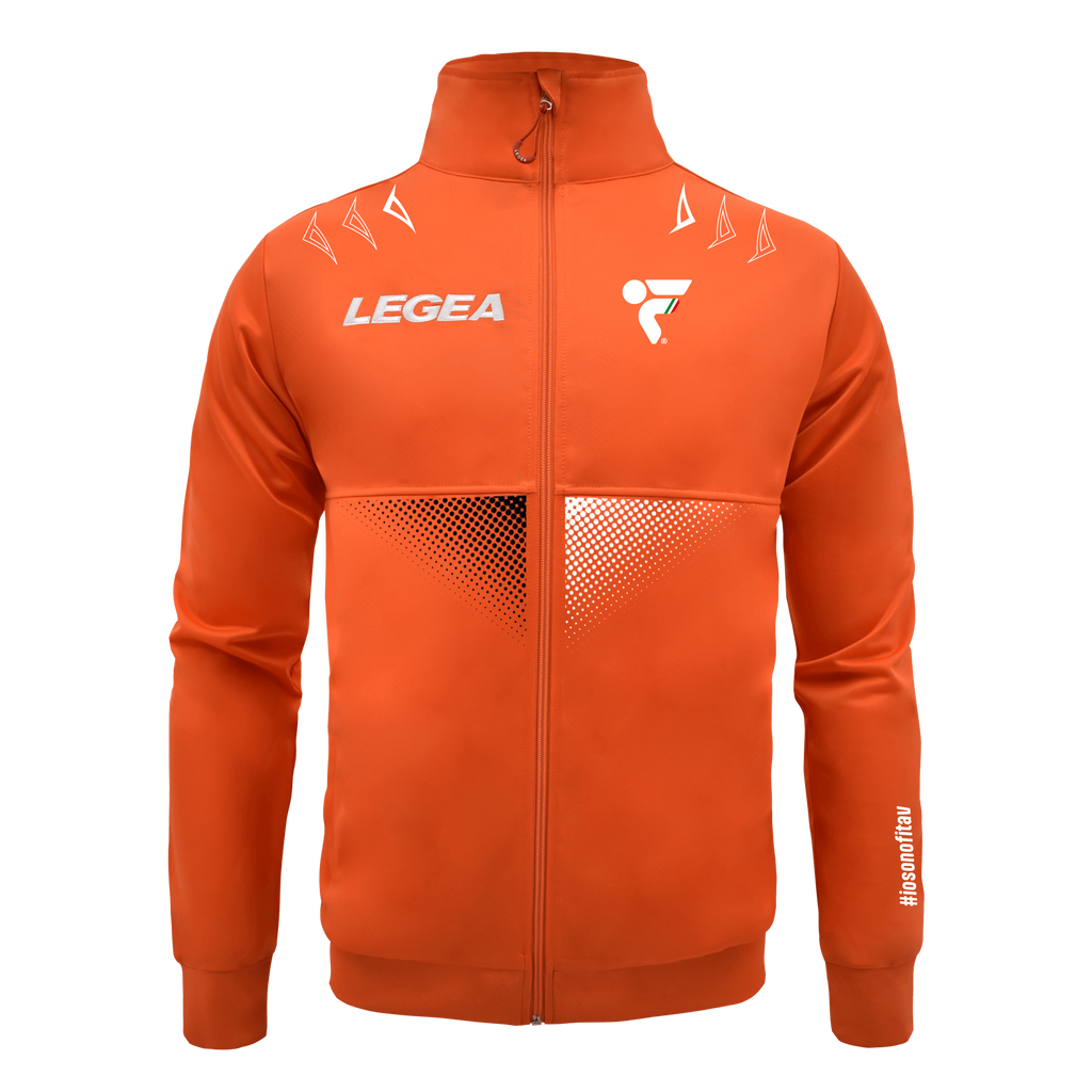 Chaqueta con cremallera tricolor - Fitav