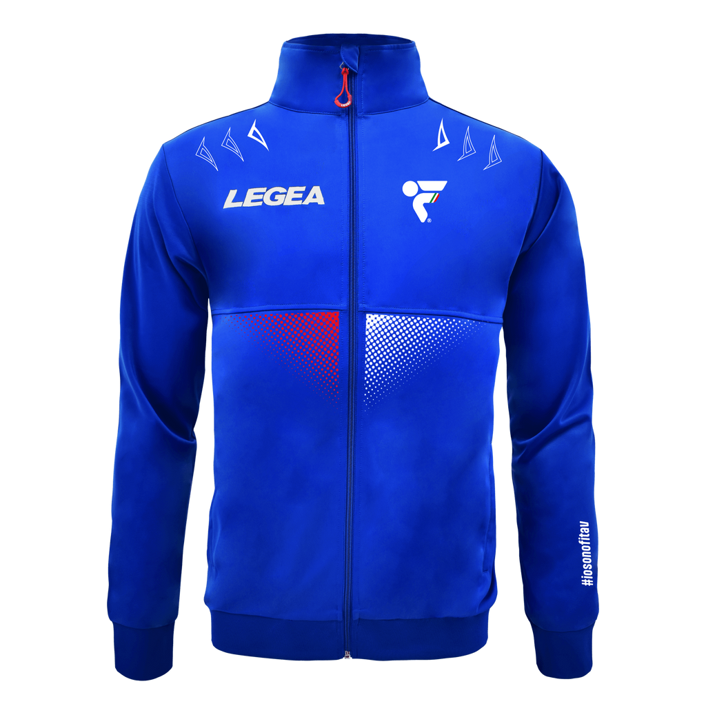 Chaqueta con cremallera tricolor - Fitav