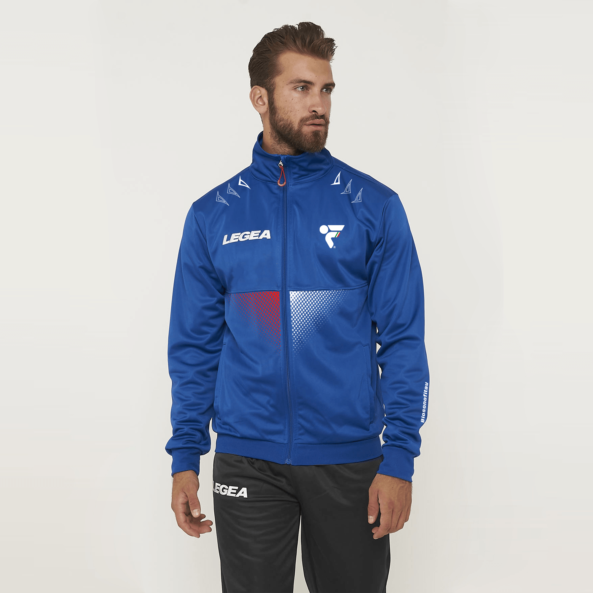 Veste zippée tricolore - Fitav