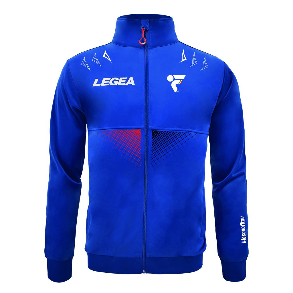 Chaqueta con cremallera tricolor - Fitav