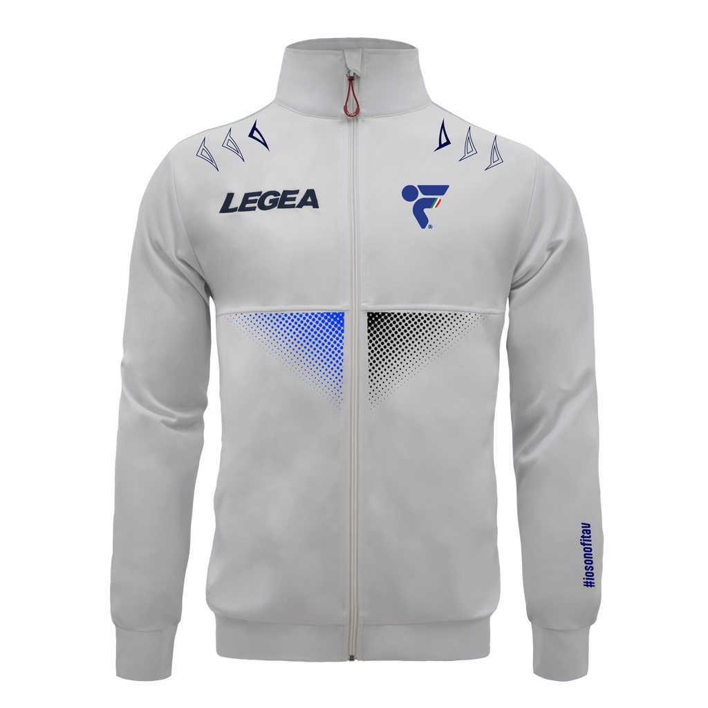Chaqueta con cremallera tricolor - Fitav