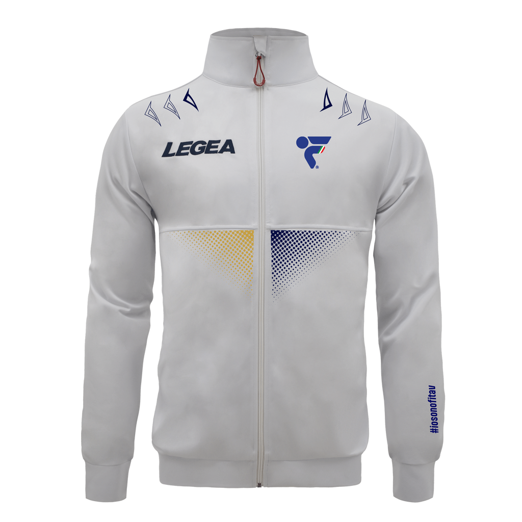 Chaqueta con cremallera tricolor - Fitav