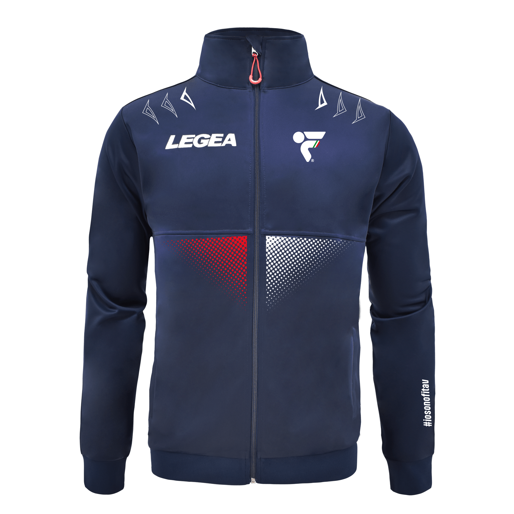 Veste zippée tricolore - Fitav