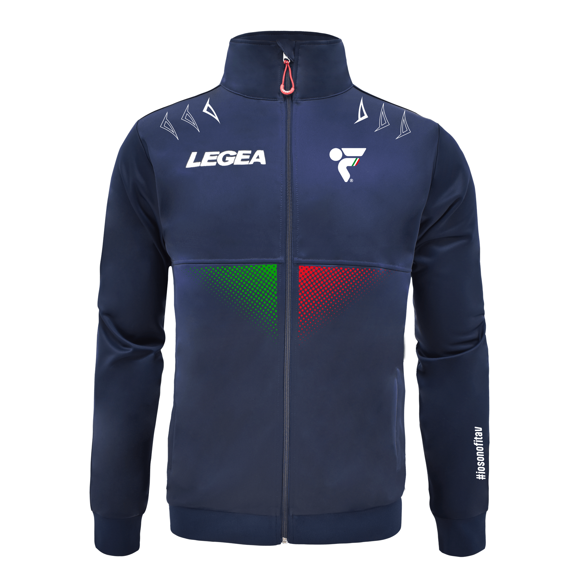 Veste zippée tricolore - Fitav