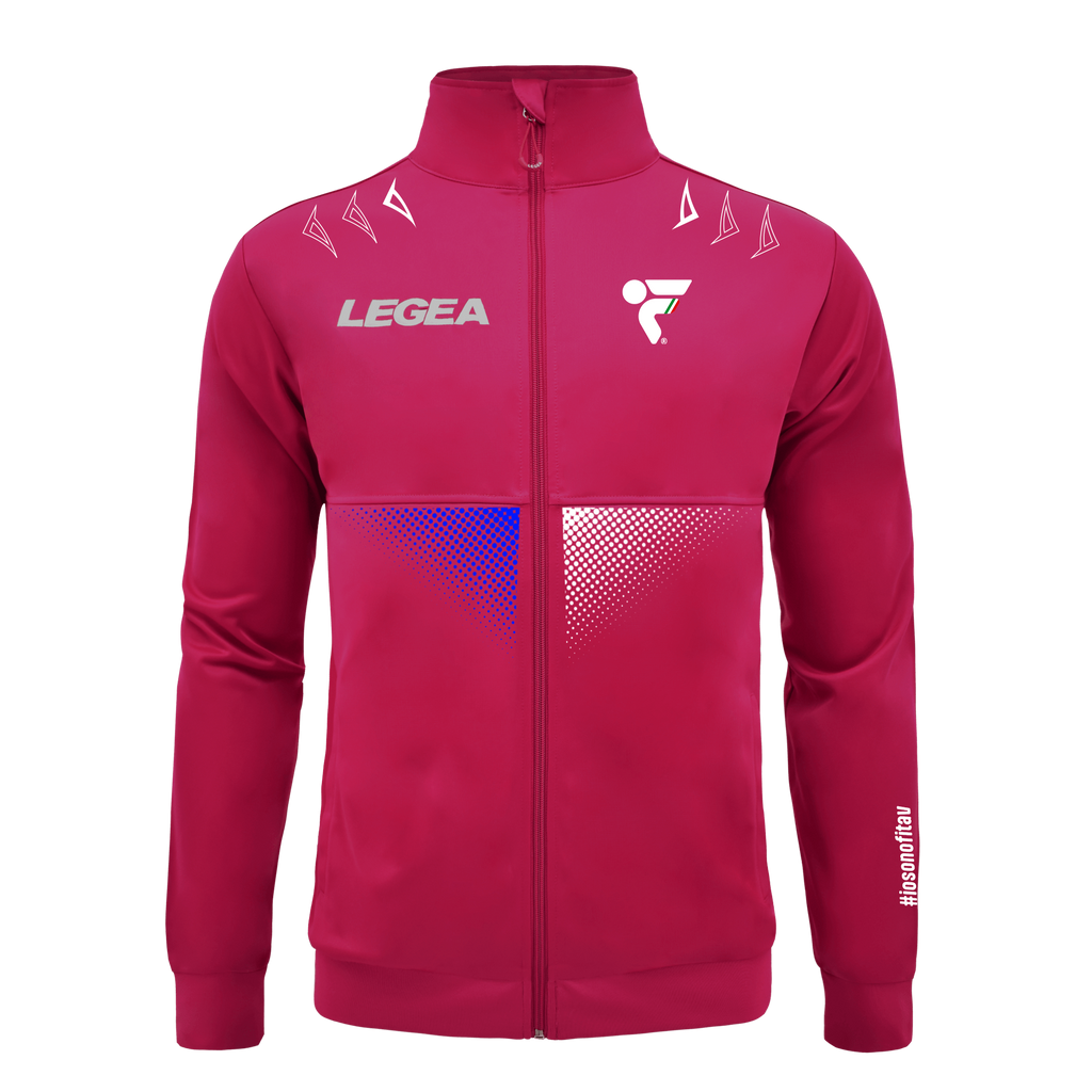 Chaqueta con cremallera tricolor - Fitav