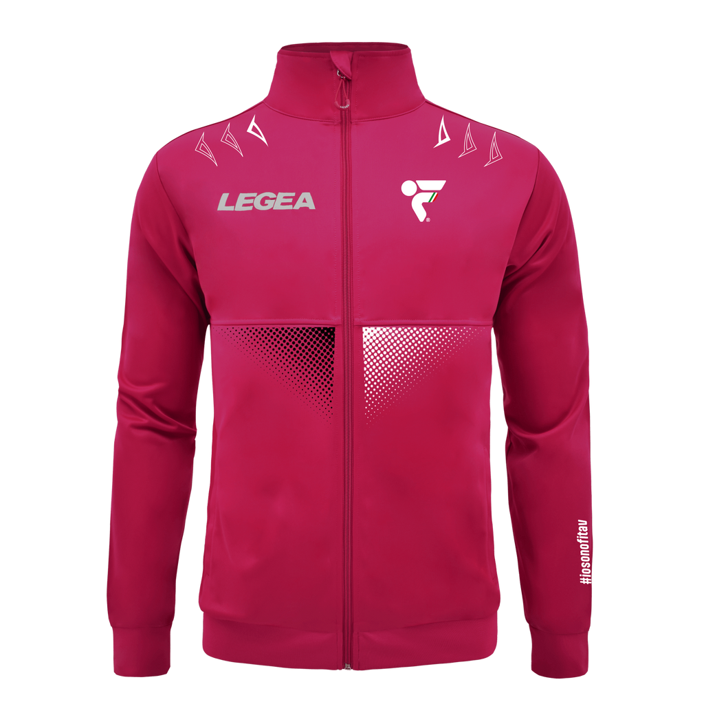 Chaqueta con cremallera tricolor - Fitav