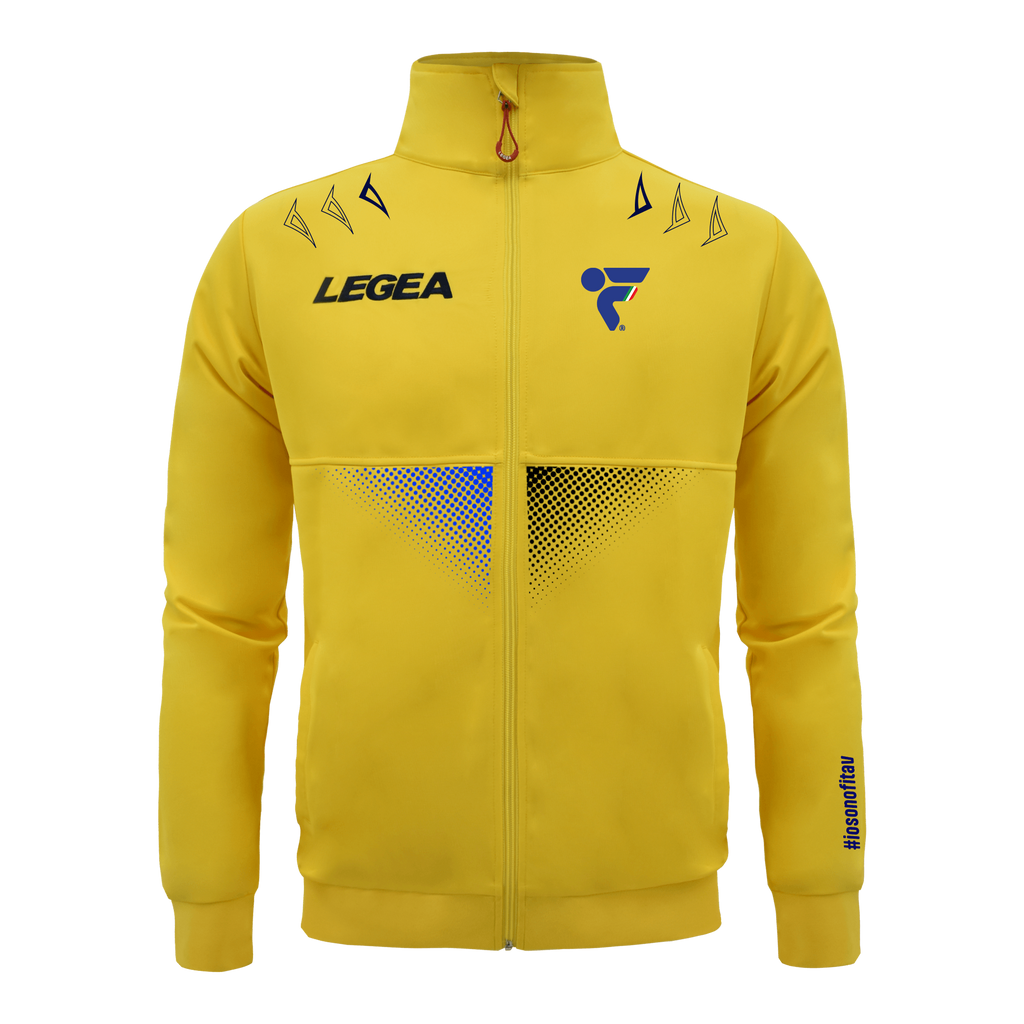 Chaqueta con cremallera tricolor - Fitav