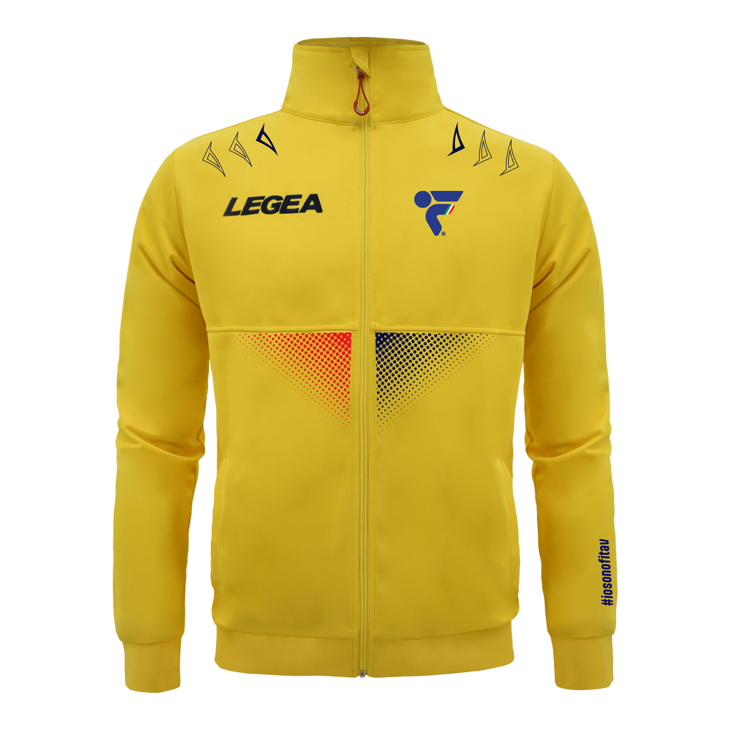Chaqueta con cremallera tricolor - Fitav