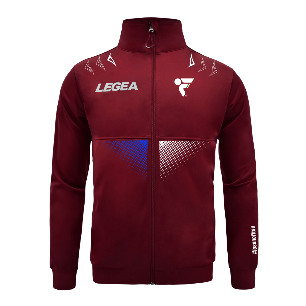 Chaqueta con cremallera tricolor - Fitav