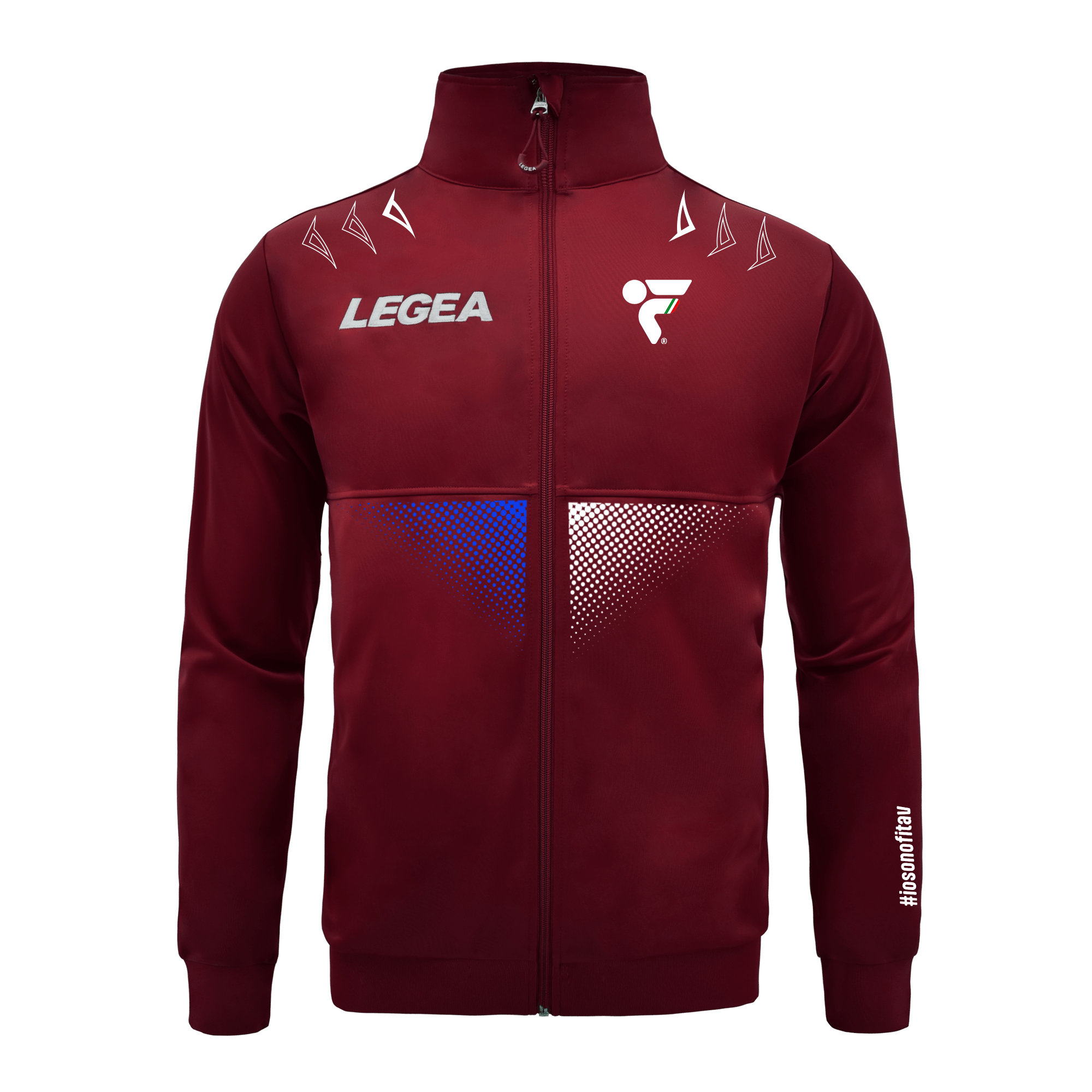 Veste zippée tricolore - Fitav