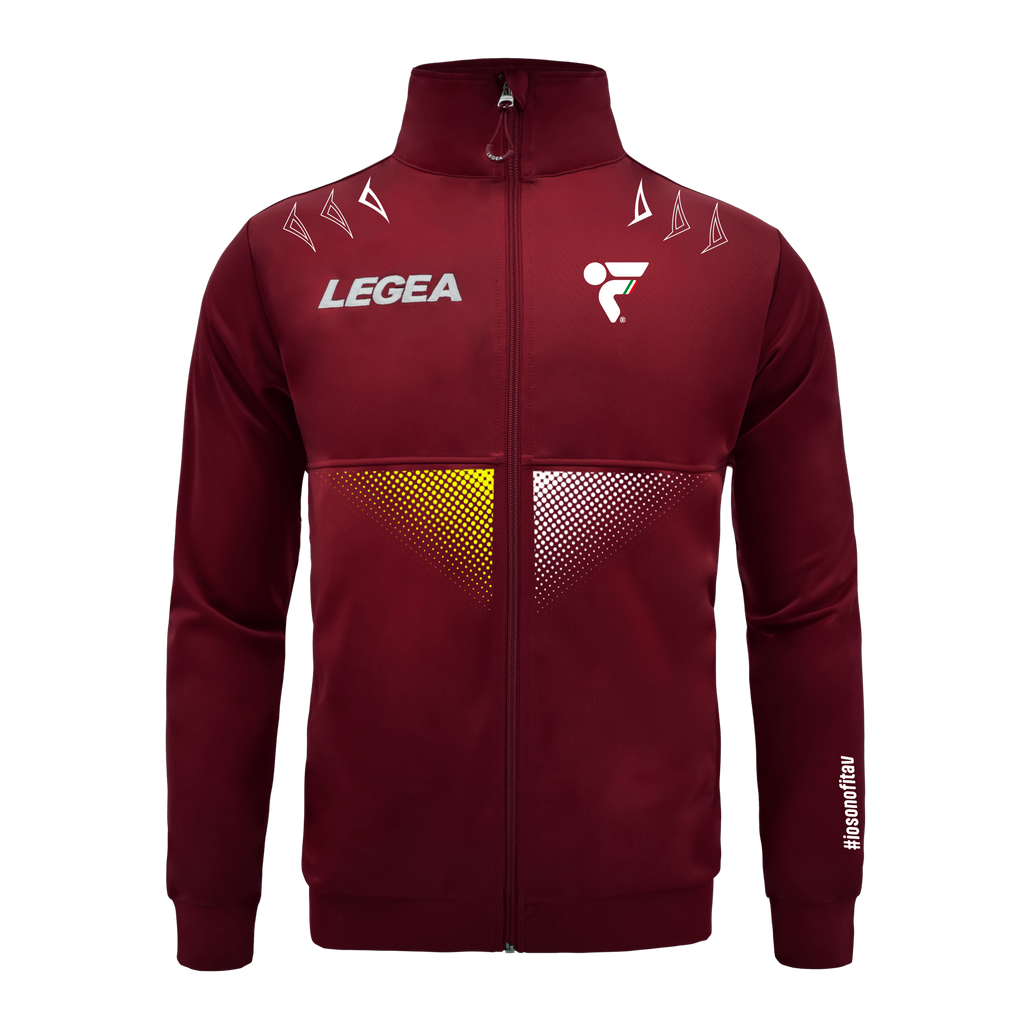 Chaqueta con cremallera tricolor - Fitav