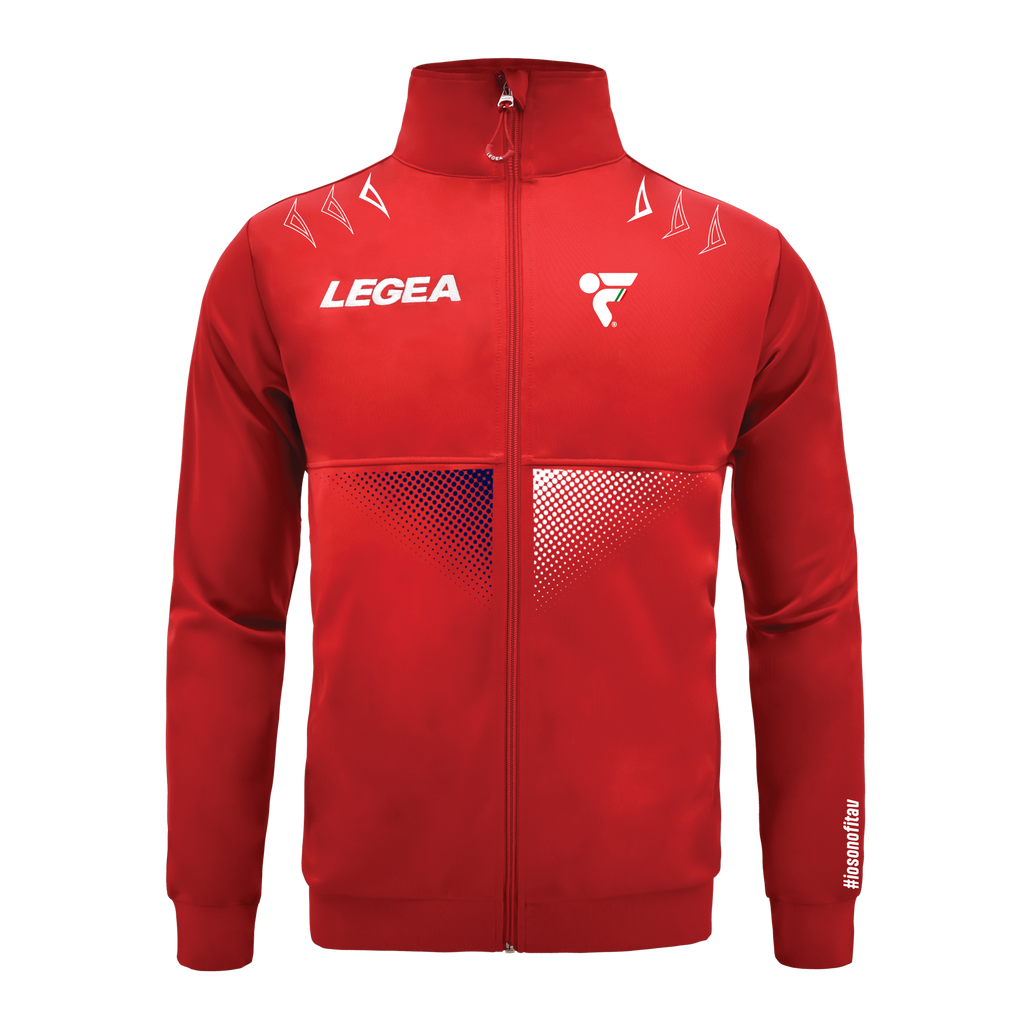 Chaqueta con cremallera tricolor - Fitav