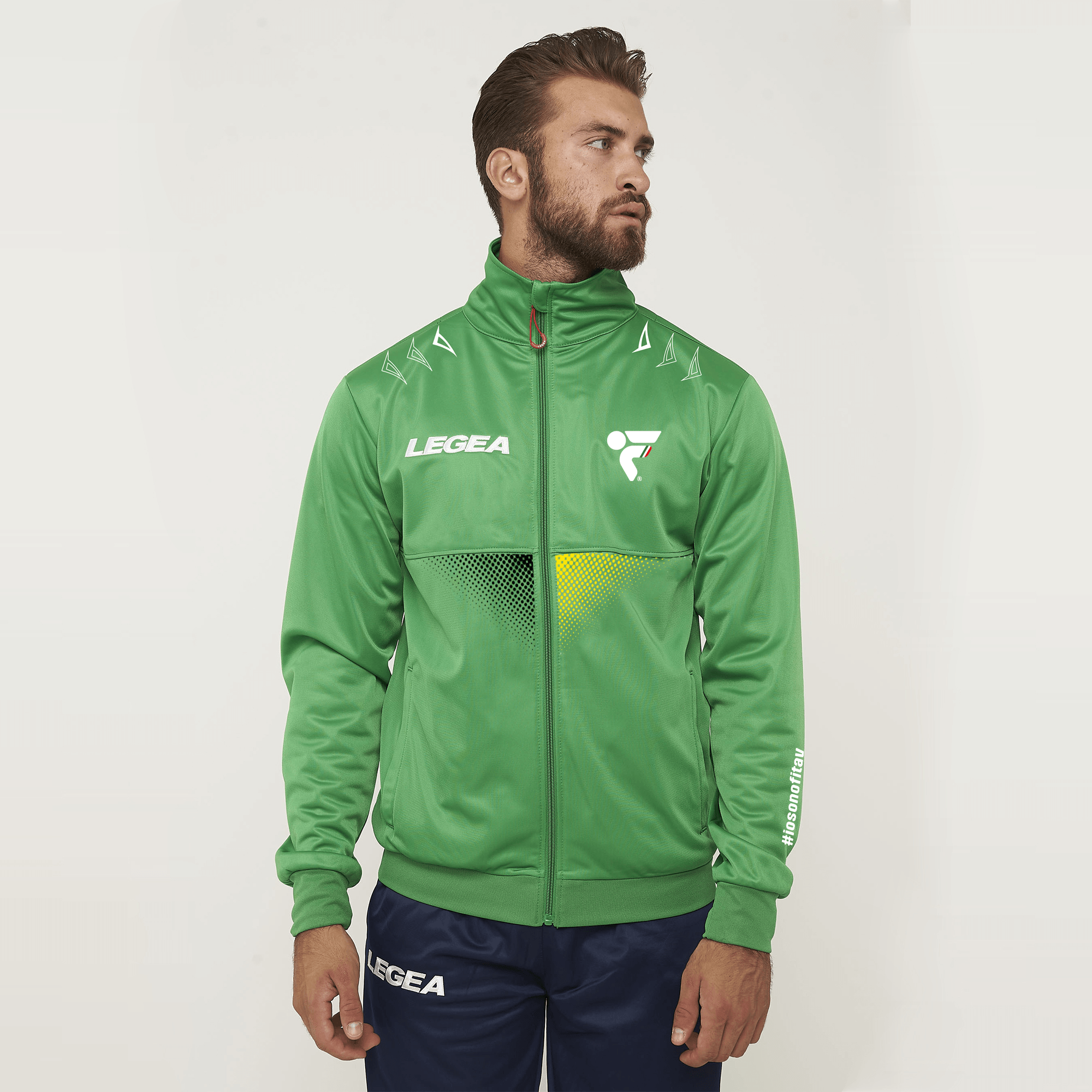 Veste zippée tricolore - Fitav
