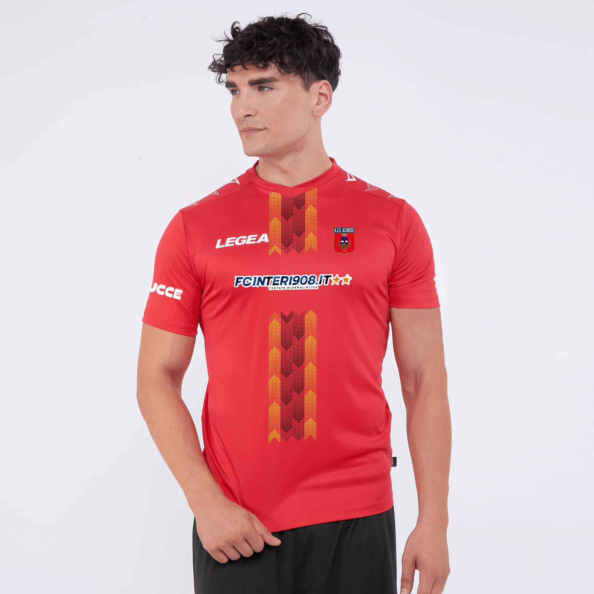 Rød konkurrenceshirt - Altarese 1929