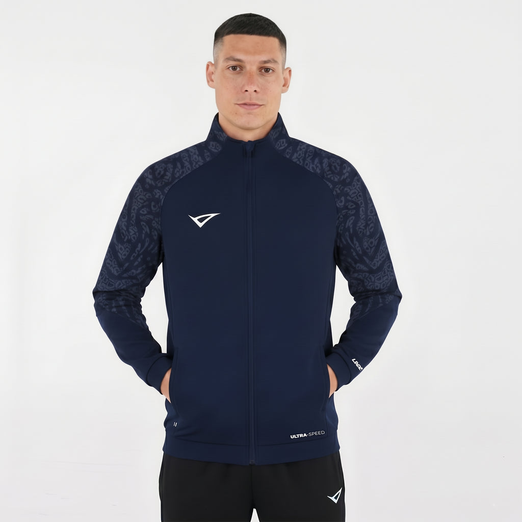 Giacca con zip intera Cardiff - Blu - 3XS
