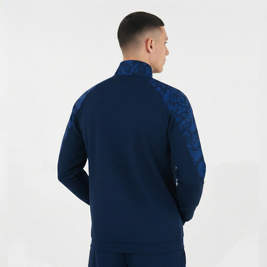Giacca con zip intera Cardiff - Blu - 3XS
