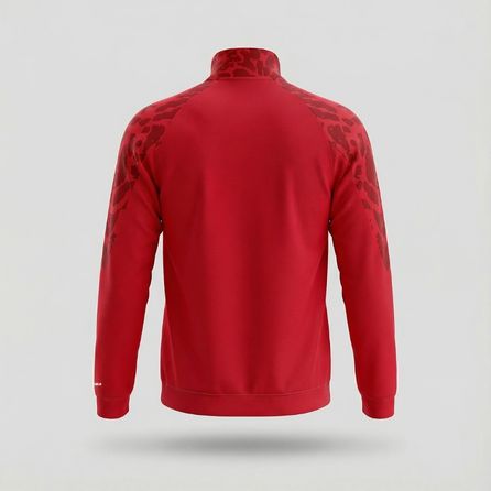 Giacca con zip intera Cardiff - Rosso - XS