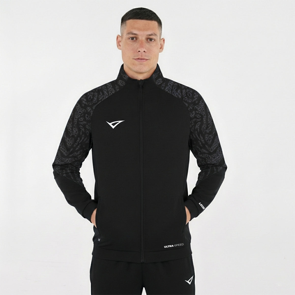 Giacca con zip intera Cardiff - Nero - 2XS