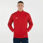 Giacca con zip intera Cardiff - Rosso - XS