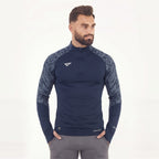 Giacca con mezza zip Bristol | Blu | 2XS