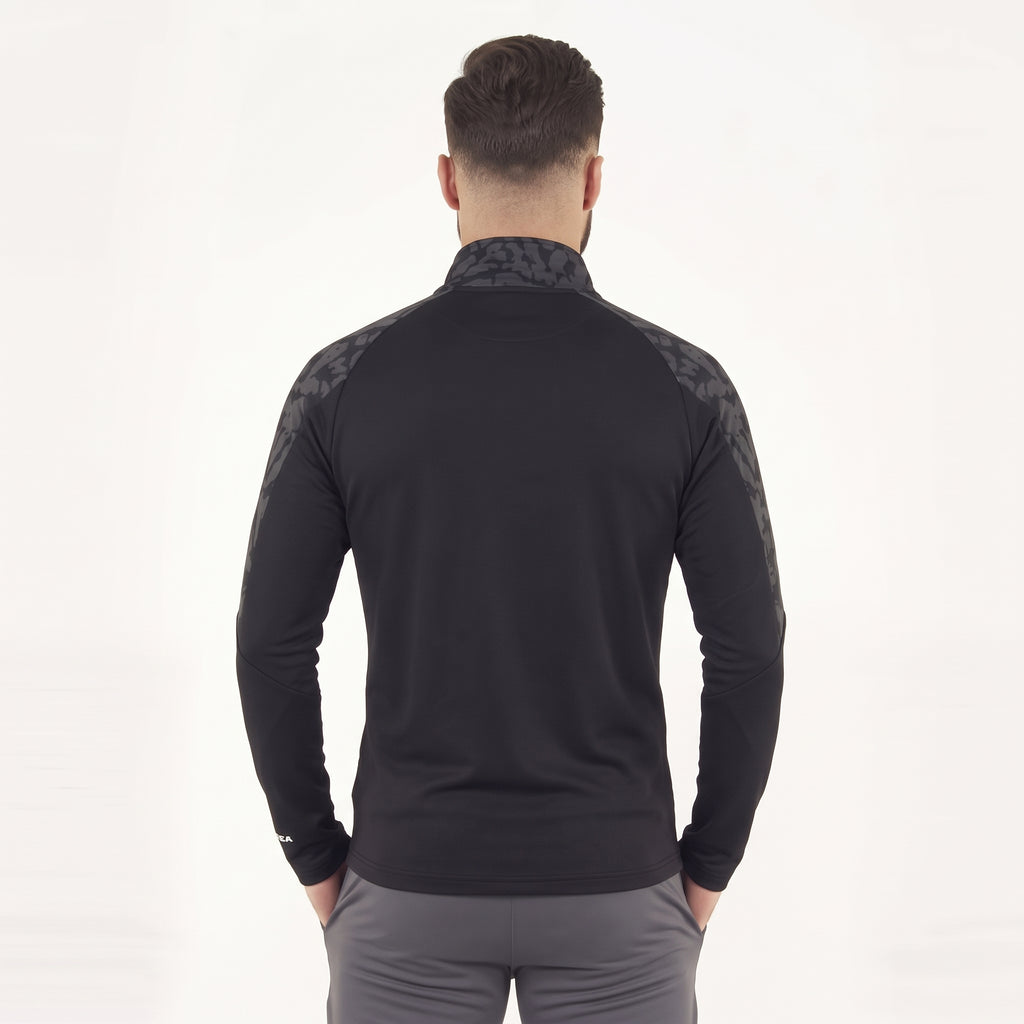 Giacca con mezza zip Bristol | Nero | M