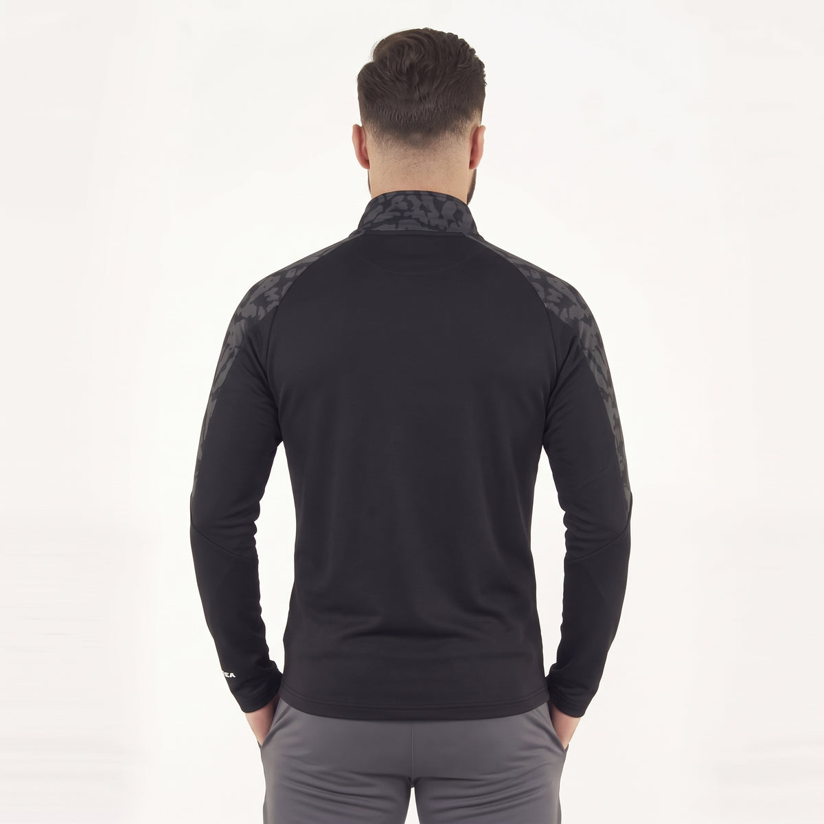 Giacca con mezza zip Bristol | Nero | M