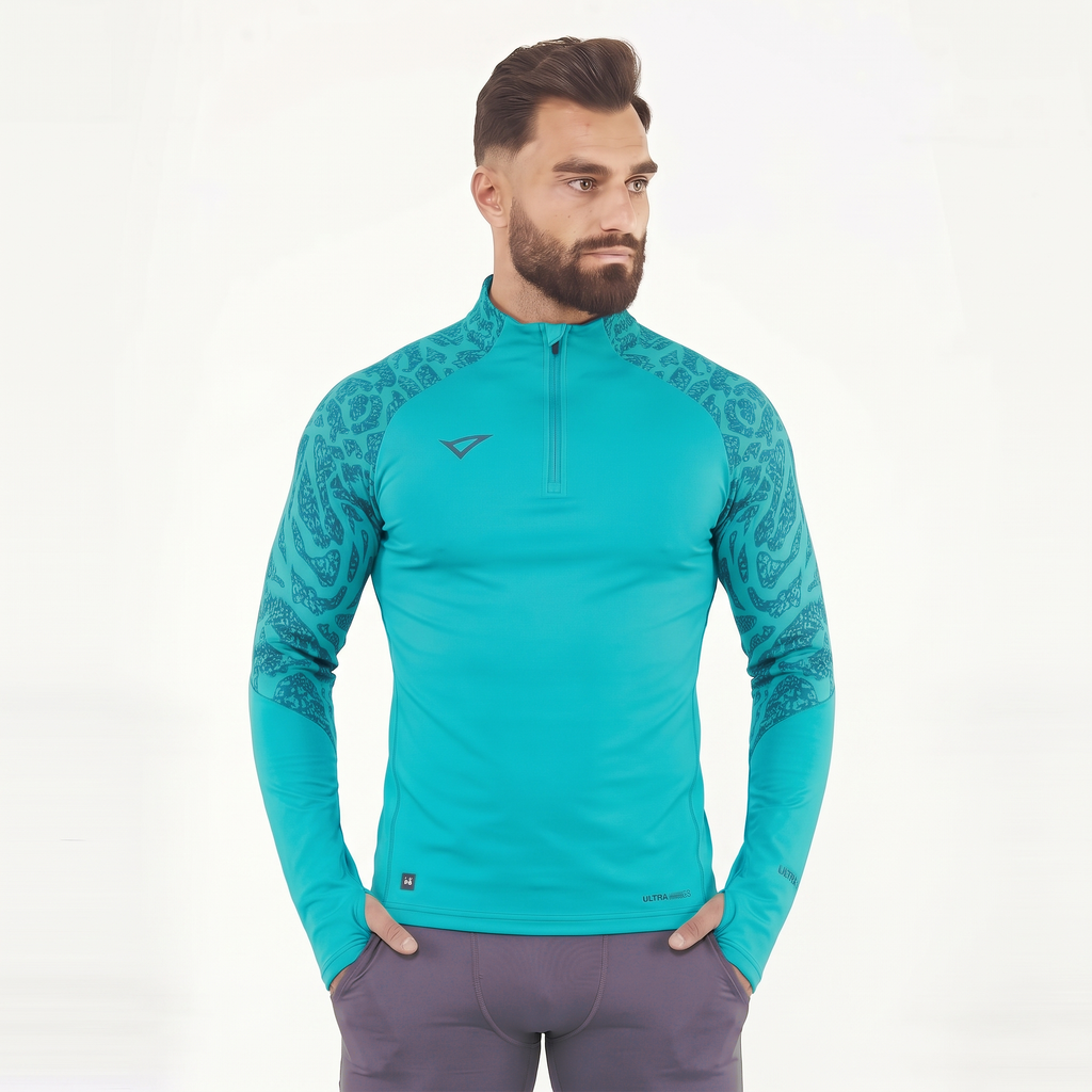 Giacca con mezza zip Bristol |Menta | XS
