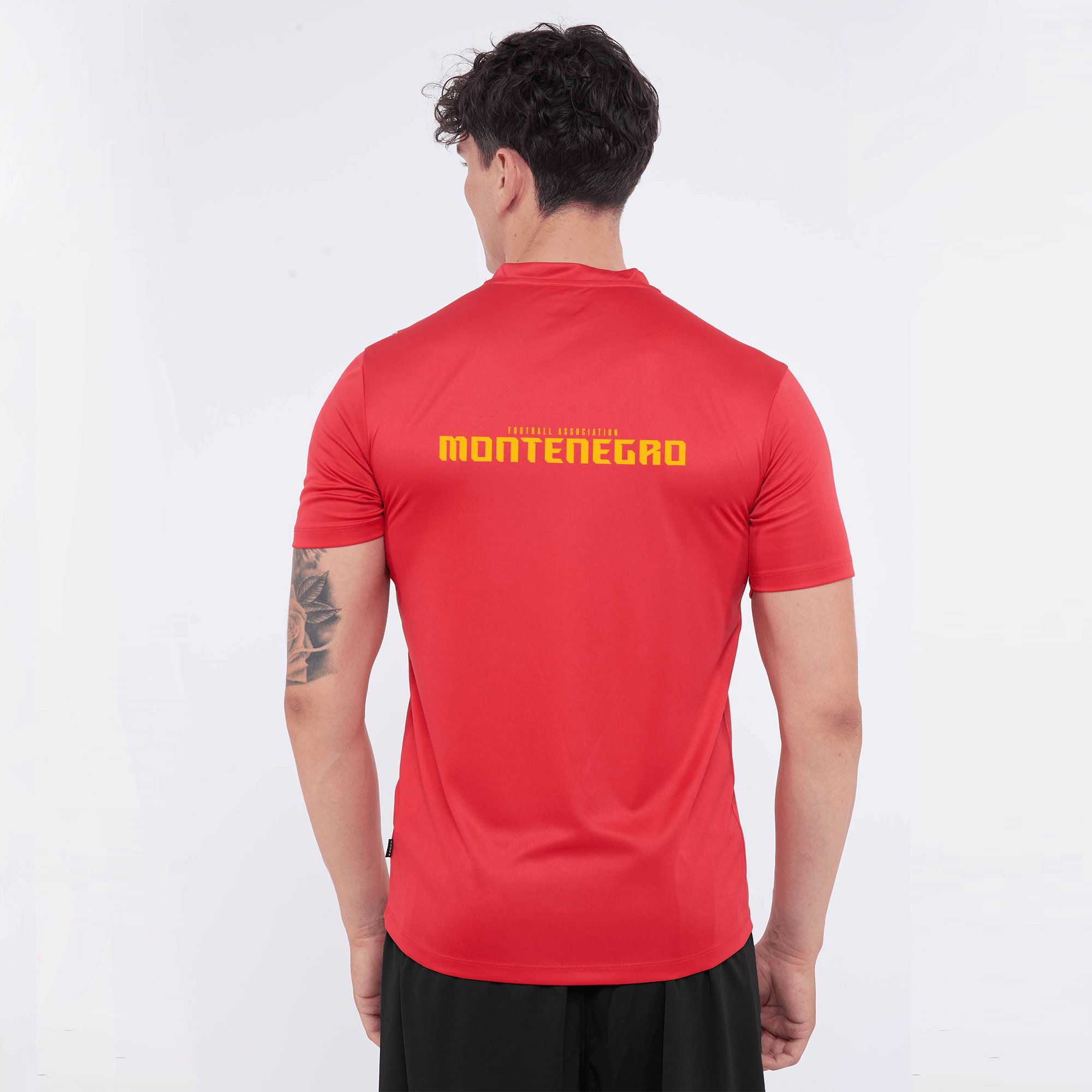 Maglia da allenamento rossa -Montenegro