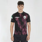 Camiseta Special Saharaui - negro y fucsia fluorescente