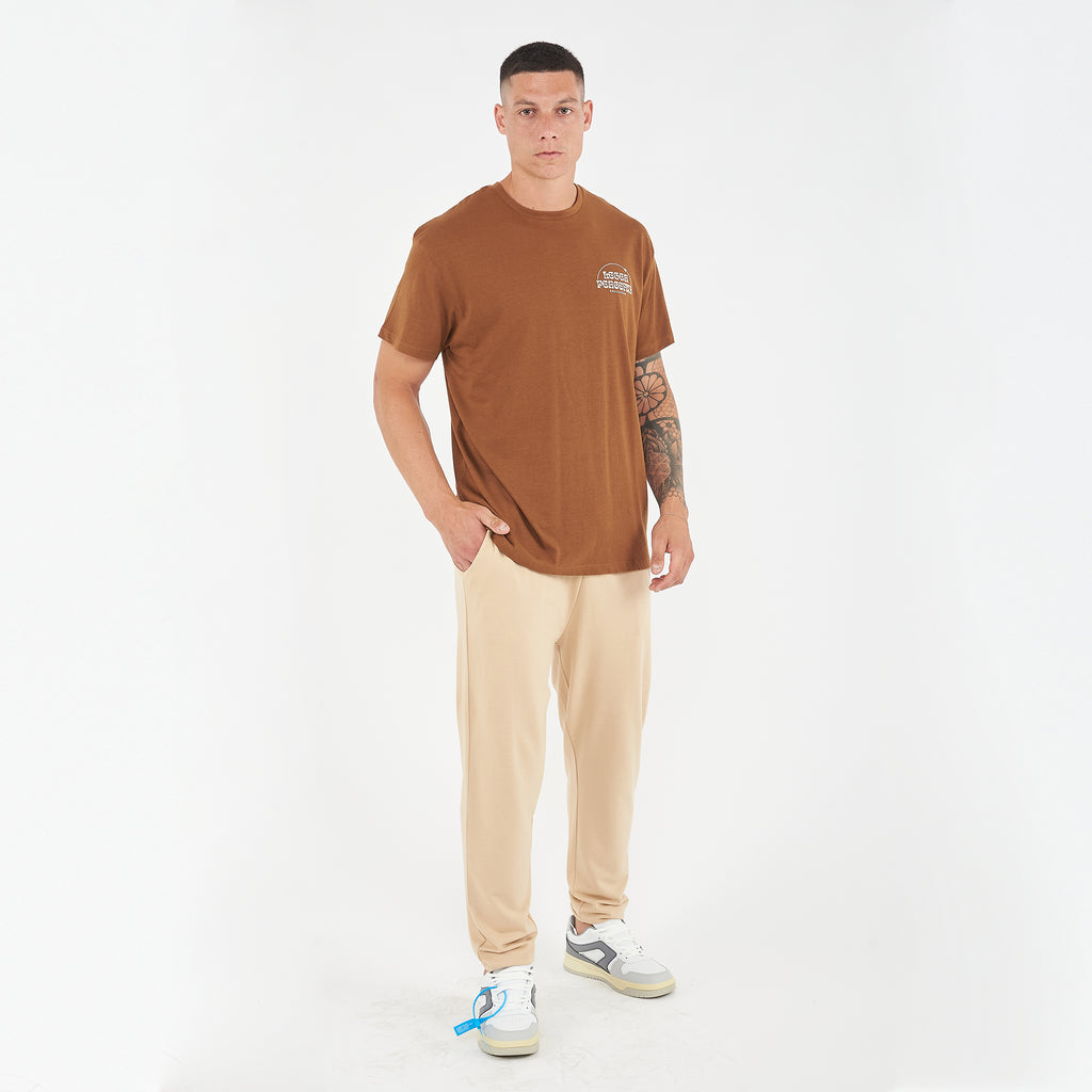 T-shirt i bomuld Peaceful