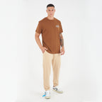 T-shirt i bomuld Peaceful