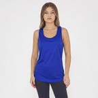 Camiseta sin mangas de poliéster con espalda cruzada Tanissa
