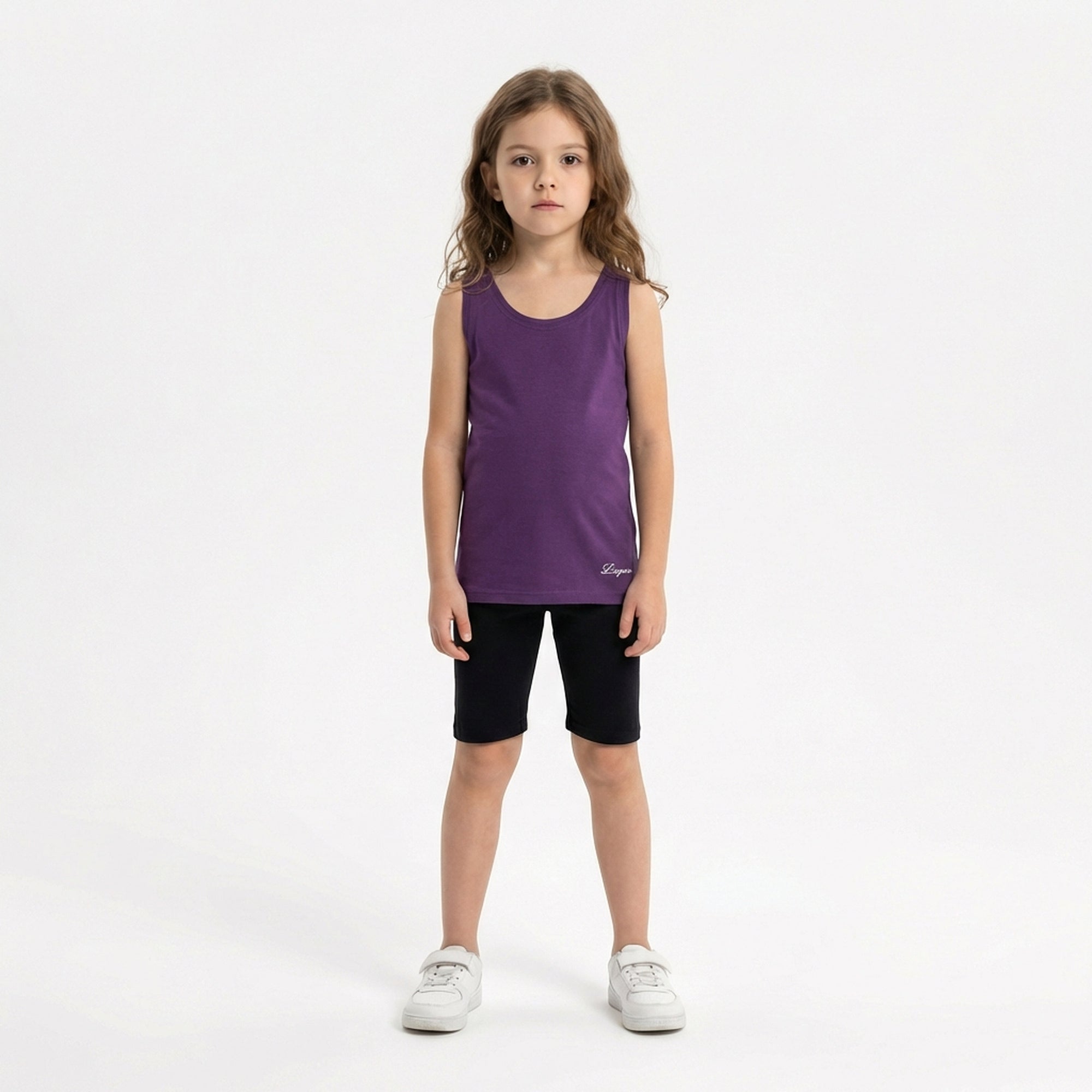 Canotta a spalle larghe in cotone Raita