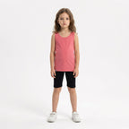 Bredskulret singlet i bomuld Raita