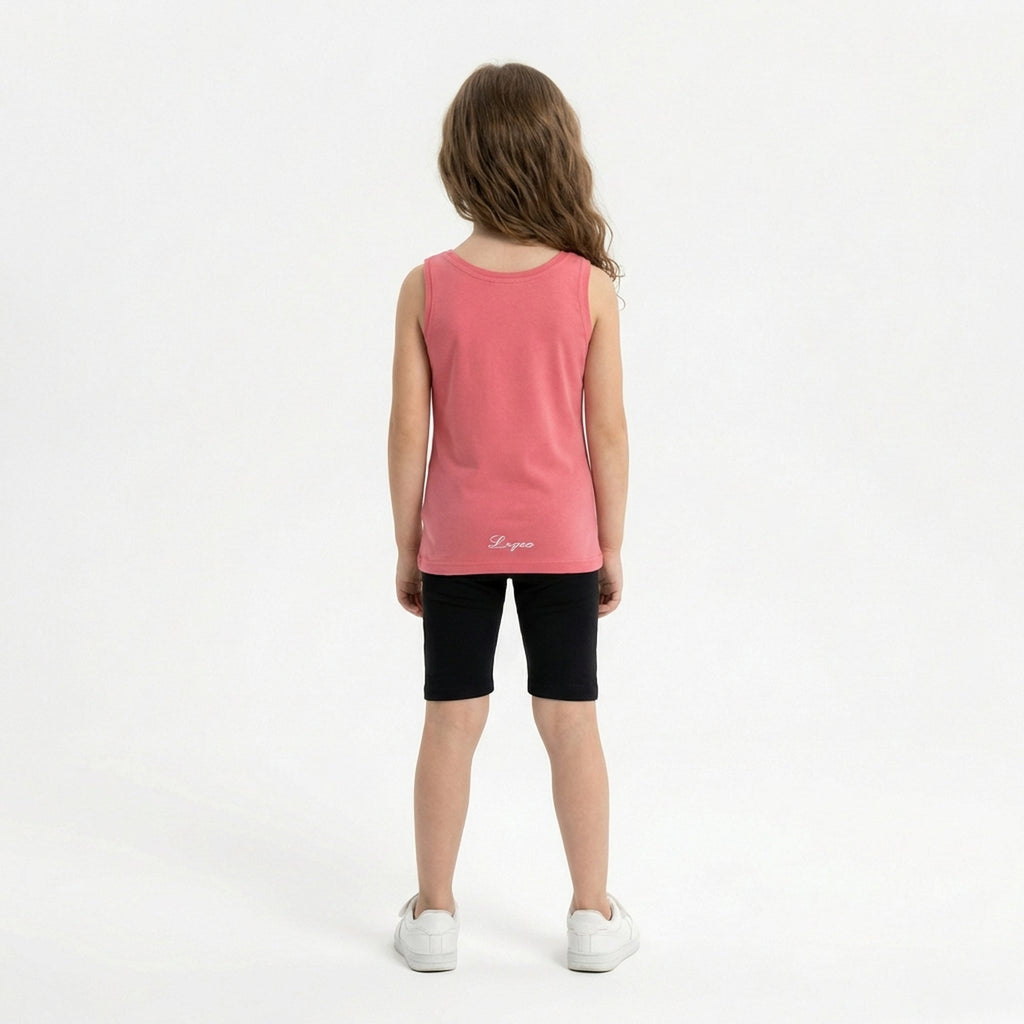 Bredskulret singlet i bomuld Raita