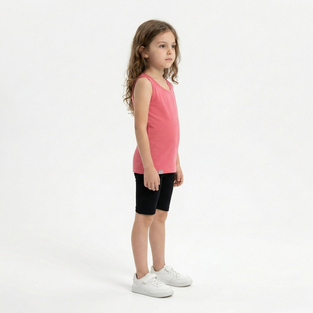 Bredskulret singlet i bomuld Raita