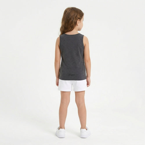 Bredskulret singlet i bomuld Raita