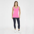 Bredskulret singlet i bomuld Raita