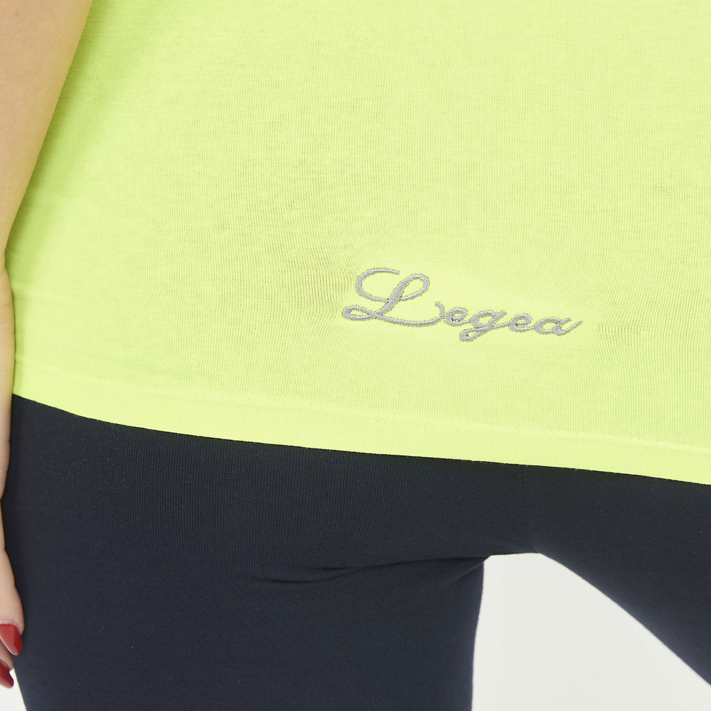 Bredskulret singlet i bomuld Raita