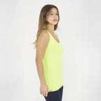 Bredskulret singlet i bomuld Raita