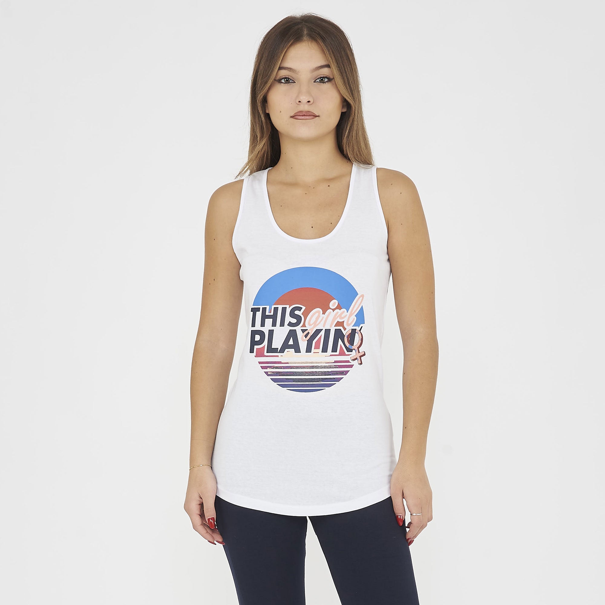 Canotta sportiva in cotone Fepla