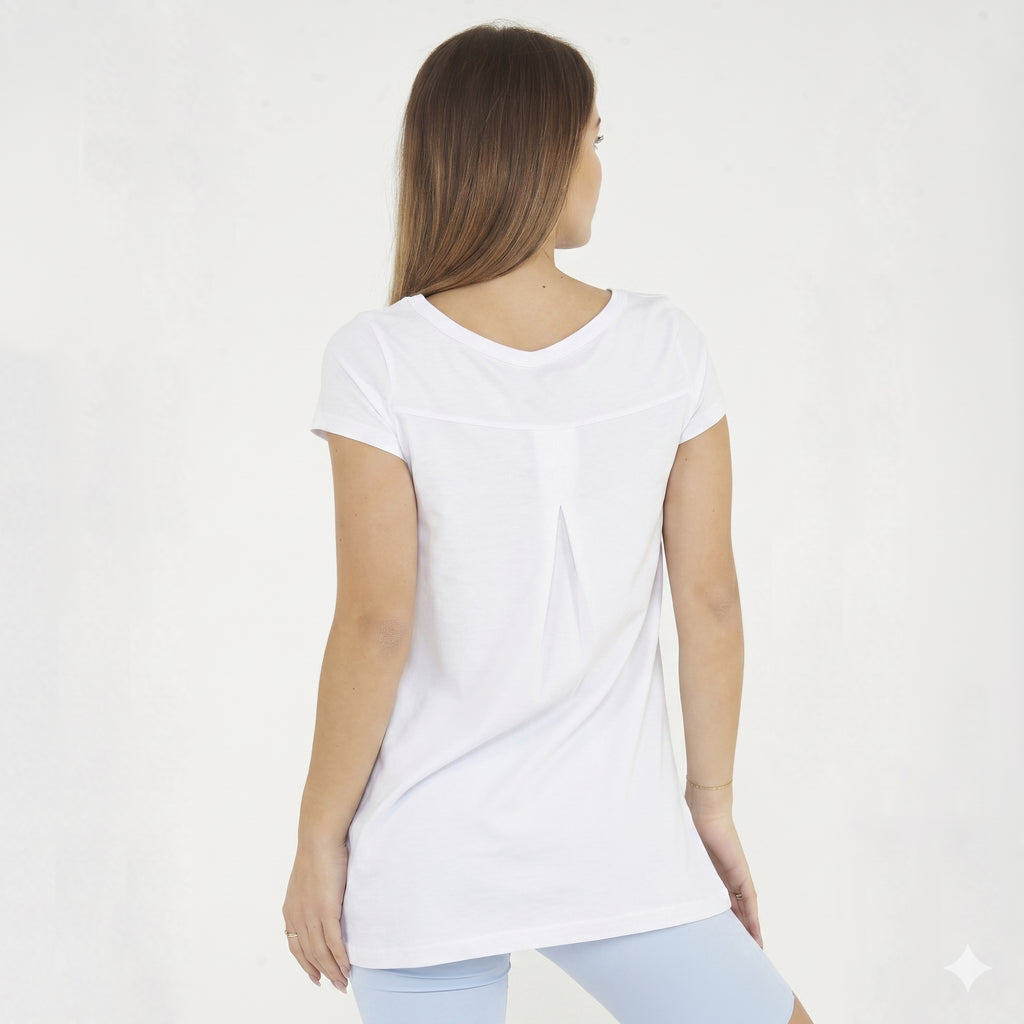 Bomulds-T-shirt Europa