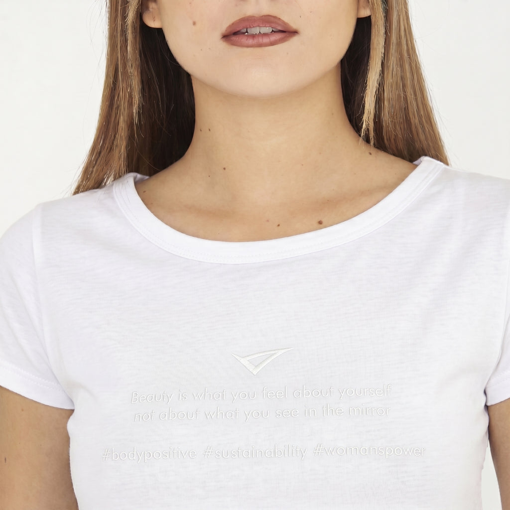 Bomulds-T-shirt Europa