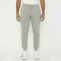 Sofia cotton sweatpants - Melange Grey - 3XL - oversize