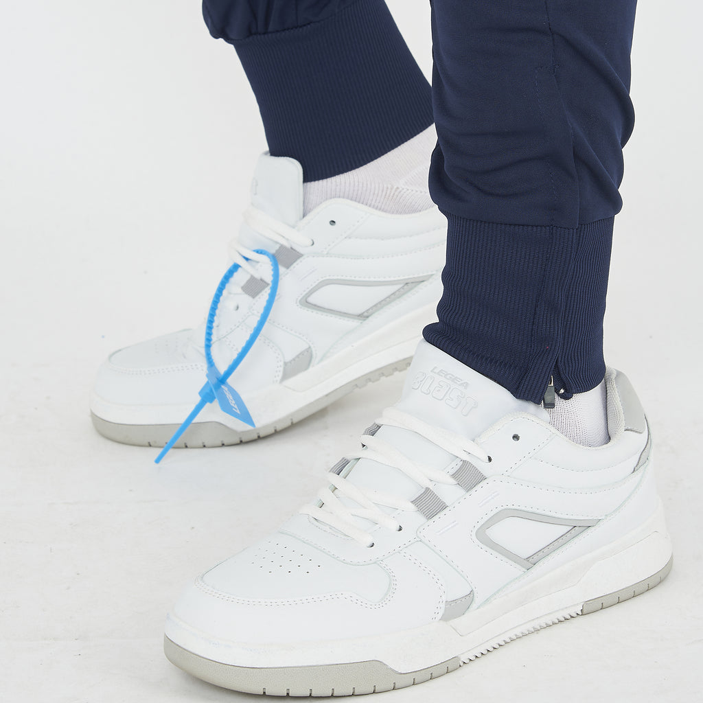 Pantalones de poliéster con bolsillos y cordones Osaka