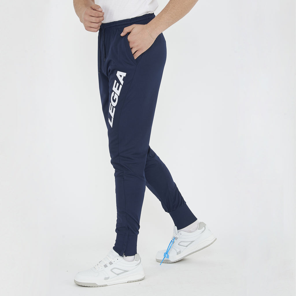 Pantalones de poliéster con bolsillos y cordones Osaka