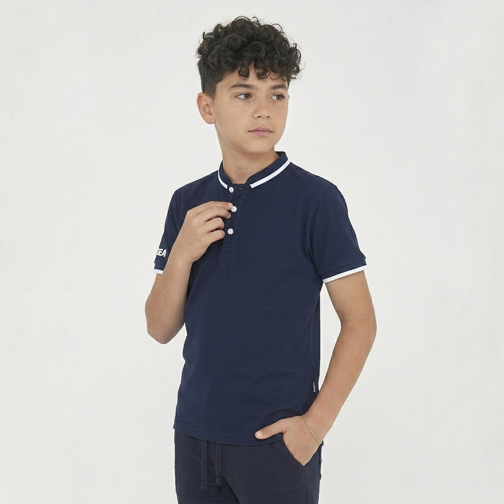 Polo de manga corta de algodón Dacca (tallas pequeñas)